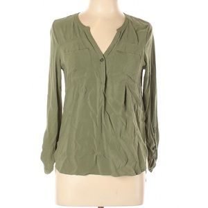 Target | Merona 3/4 Sleeve Top in Green